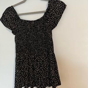 Off the shoulder design top